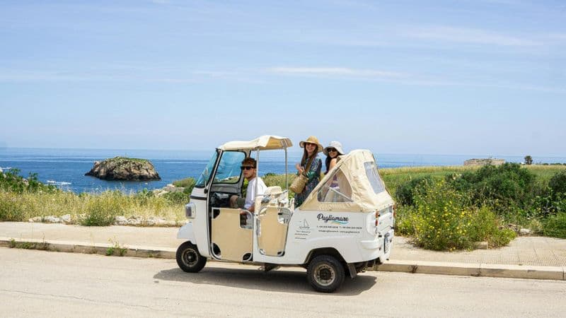 Visite privée en tuk-tuk à Polignano a Mare