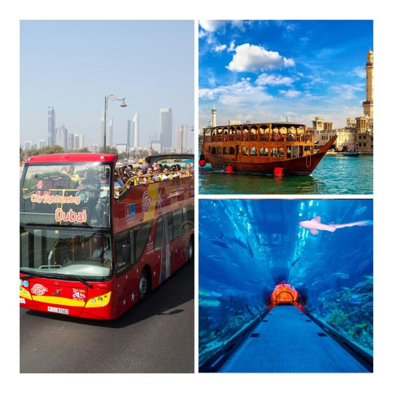 Billet Premium Pass Dubai City Sightseeing tour