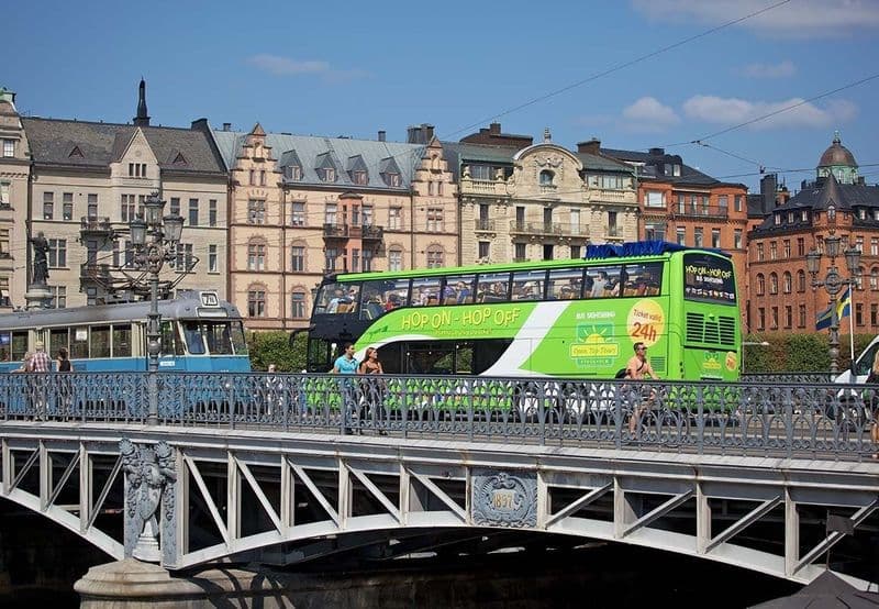 Billet Billet de bus touristique à arrêts multiples valable 72 heures à Stockholm