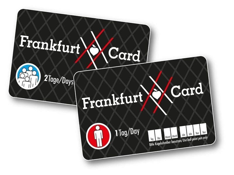 Billet Billet de groupe d'une journée avec la Frankfurt Card