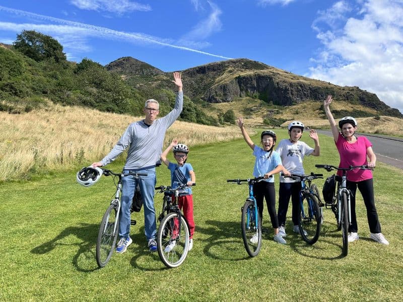 Billet Tour à vélo sur la côte d'Édimbourg