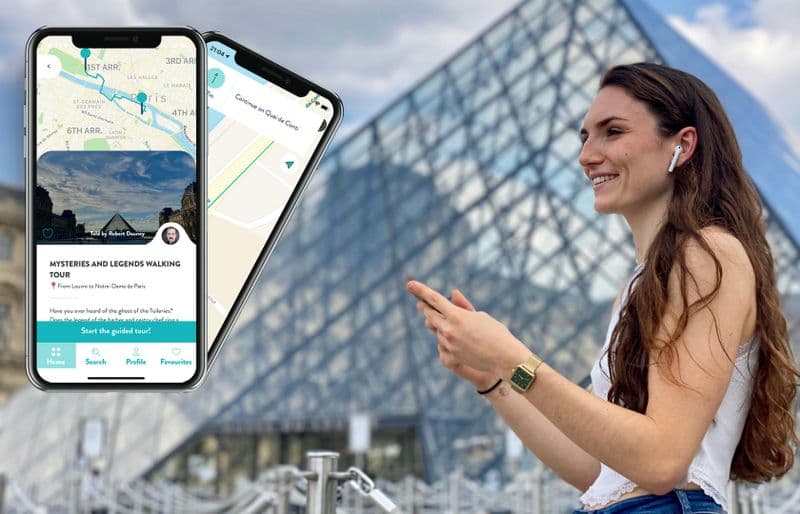Billet Mystères et légendes de Paris avec un guide sur votre smartphone