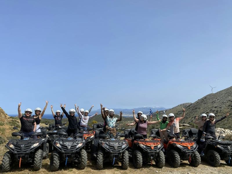 Quad tour from Agia Pelagia to discover the authentic Crete