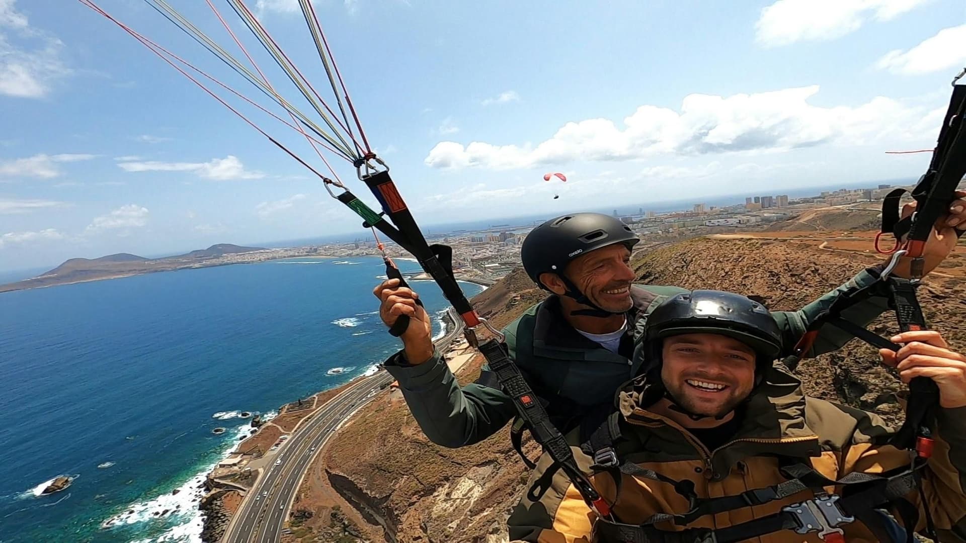 Parapente tandem avec un pilote expert à Las Palmas