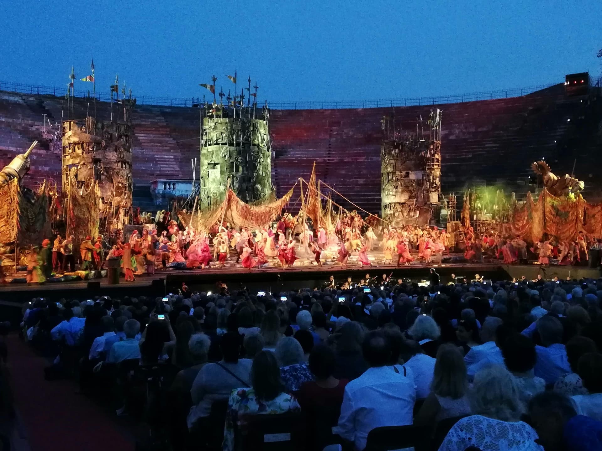 Verona Opera tickets with transfer from Lake Garda