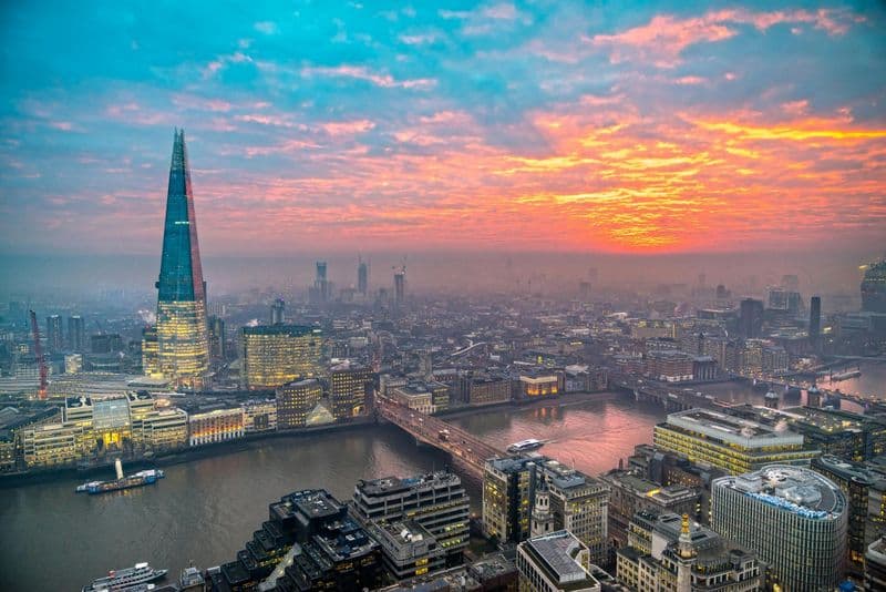 Billet Visite à pied des monuments de Londres avec accès au Shard