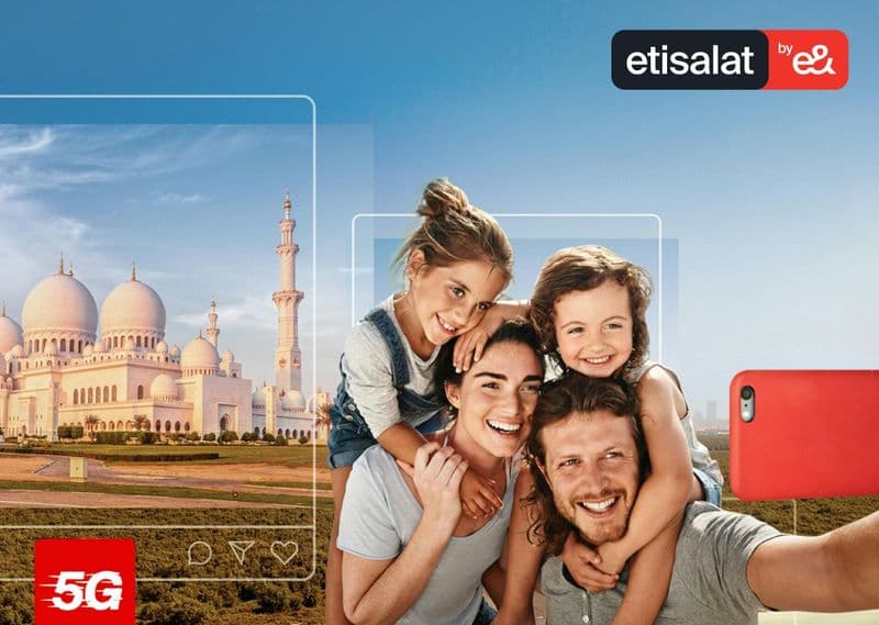 Billet Carte SIM Dubaï - eSIM 5G, données et appels dans tous les Émirats arabes unis, prise en charge à l'aéroport et en ville