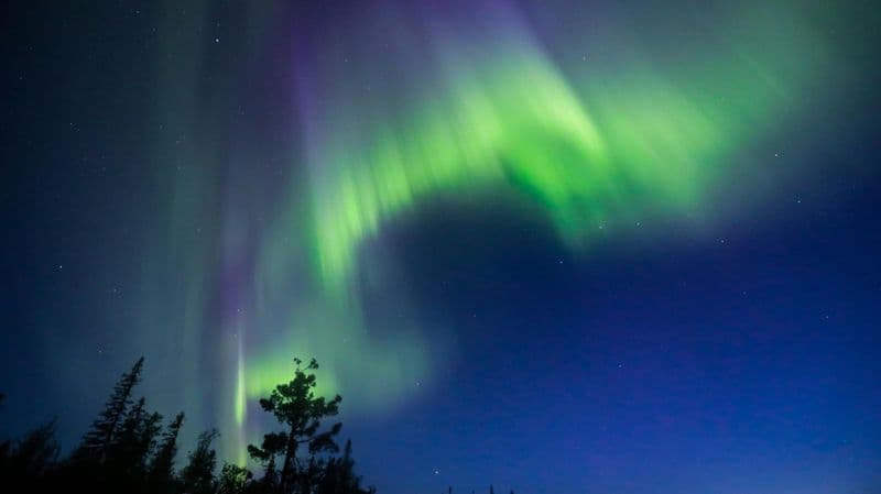 Excursion d'observation des aurores boréales dans l'obscurité au départ de Sälen