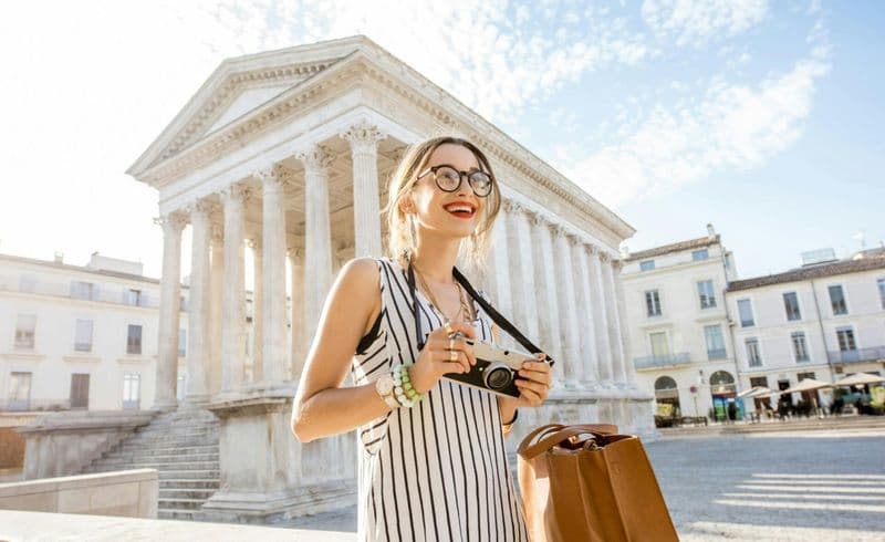 Billet Nimes Old Town self-guided audio tour