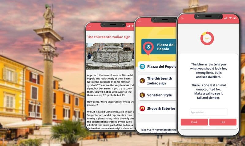 Ravenna self-guided treasure hunt and walking tour