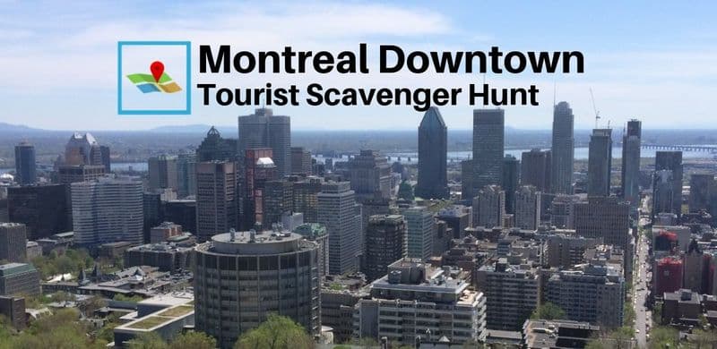 Chasse au trésor touristique du centre-ville de Montréal