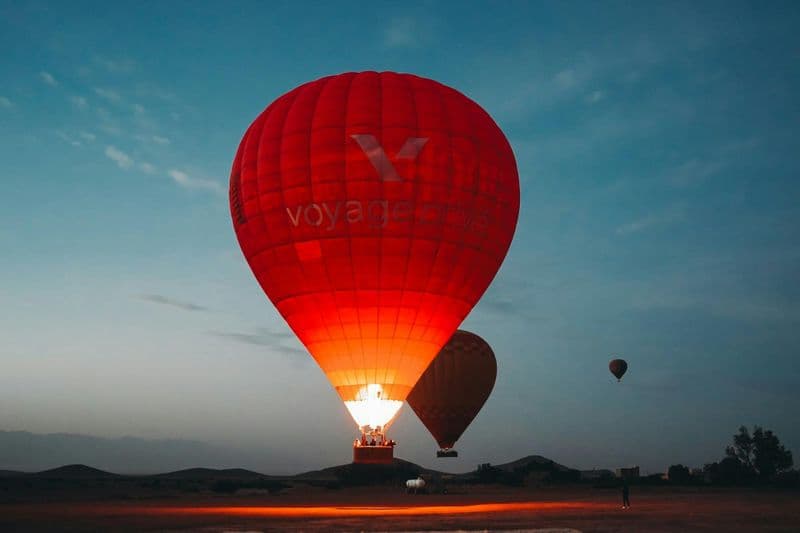 Billet Vol en montgolfière au-dessus d'Agadir au lever du soleil