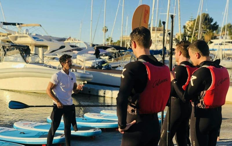 Billet Excursion guidée en paddle surf à Calanova
