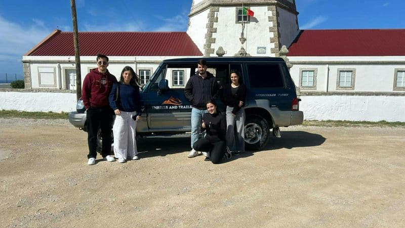 Hiking and 4x4 tour in Chã dos Navegantes and Cabo Espichel