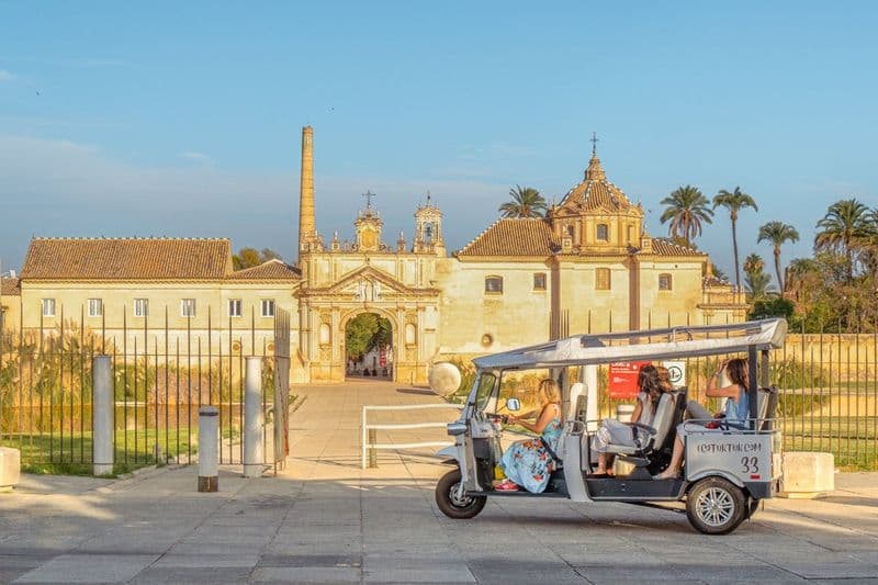 2-hour expert tour of Seville in a private electric tuk-tuk