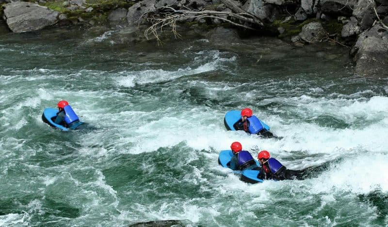 Descente en hydrospeed sur la rivière Noguera Pallaresa