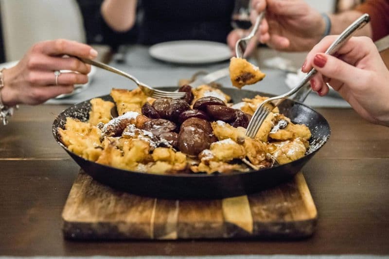 Billet Cours de cuisine traditionnelle Kaiserschmarrn et dégustation