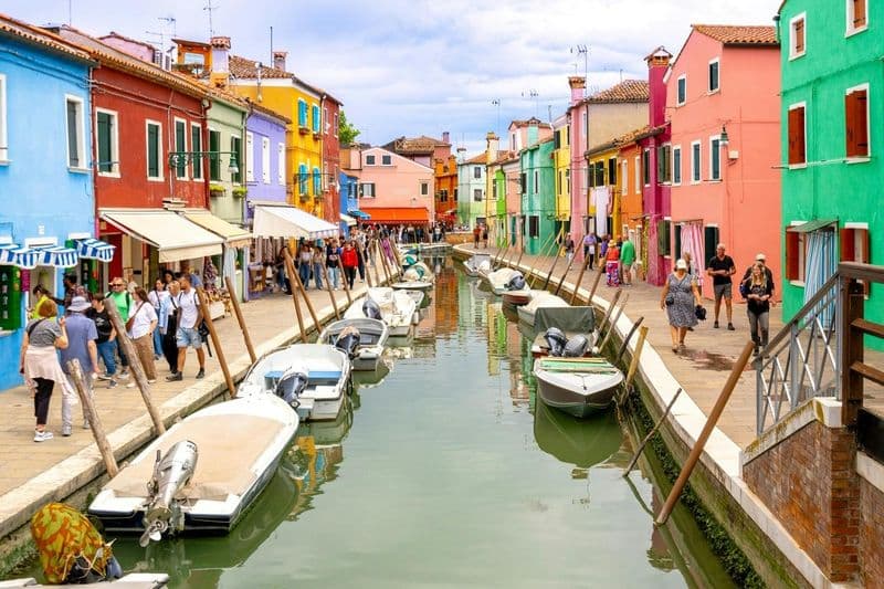 Billet Excursion d'une journée en bateau vers les îles de Murano et Burano avec des vues panoramiques