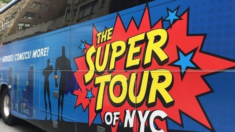 Billet Visite en bus de super-héros de New York