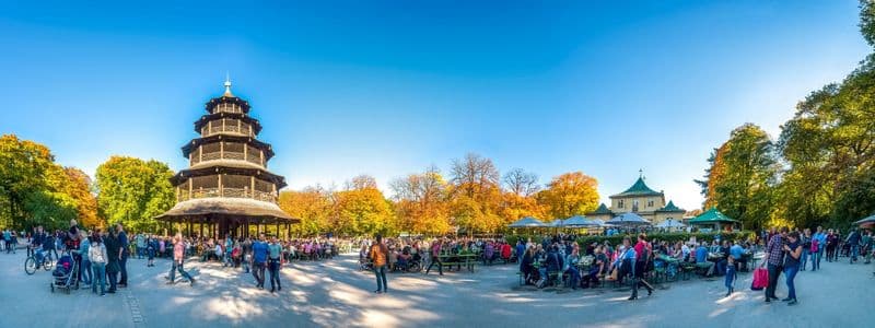 Billet Visite en pousse-pousse dans le jardin anglais de Munich