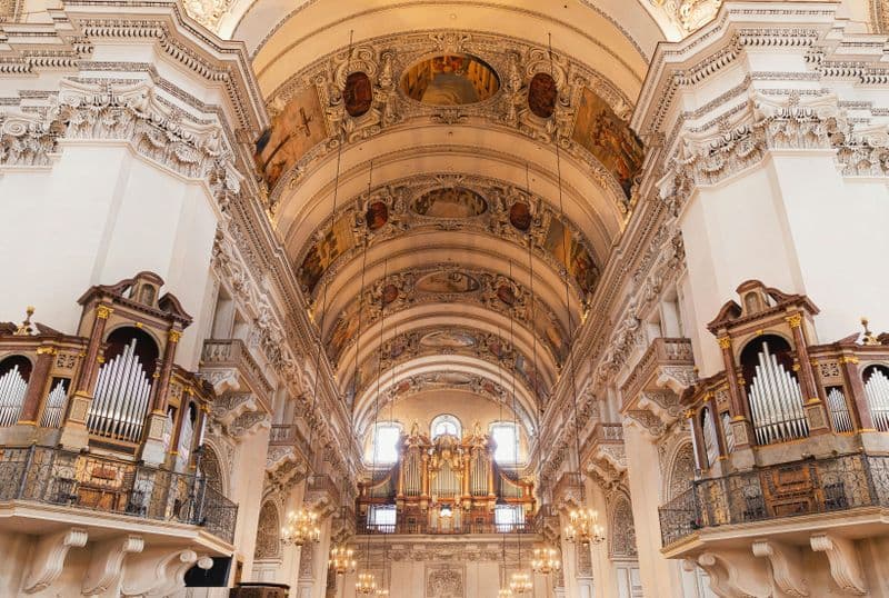Billets pour le concert d'orgue à midi à la cathédrale de Salzbourg