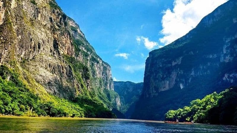 Excursion d'une journée dans le canyon du Sumidero avec croisière en bateau au départ de San Cristóbal de las Casas