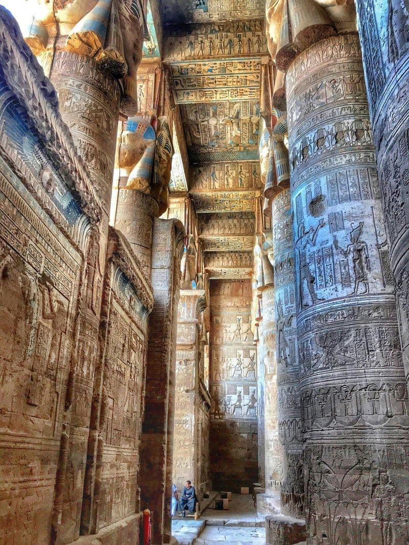 Billet Temple de Dendera, Vallée des Rois, croisière en felouque et repas le midi au départ d'Hurghada