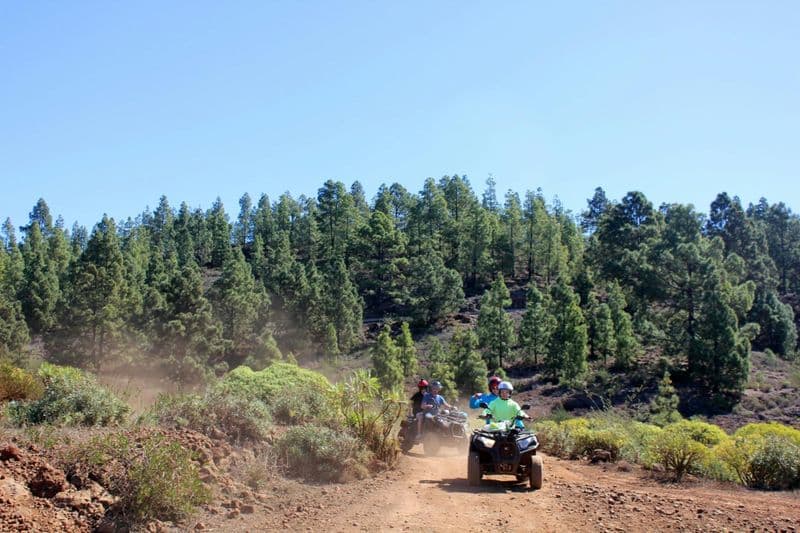 Excursion en quad dans le parc national du Teide