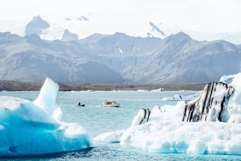 Billet Visite de la lagune glaciaire de Jökulsárlón avec promenade en bateau