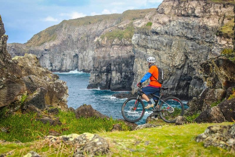 Visite guidée en VTT électrique à Ribeira Grande