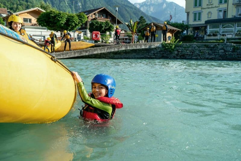 Billet Expérience de rafting pour les familles au lac de Brienz