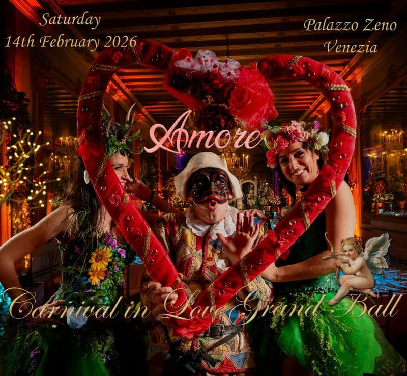 Billet Billets pour le Grand Bal Amore du Carnaval amoureux avec dîner