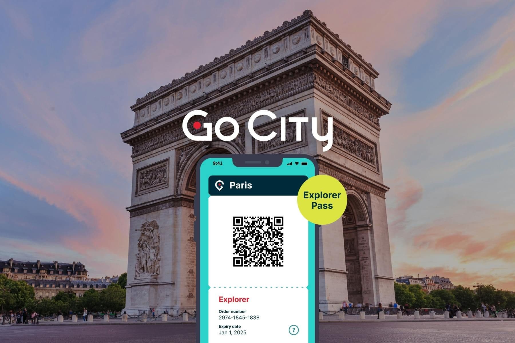 Billet Go City | Paris Explorer Pass