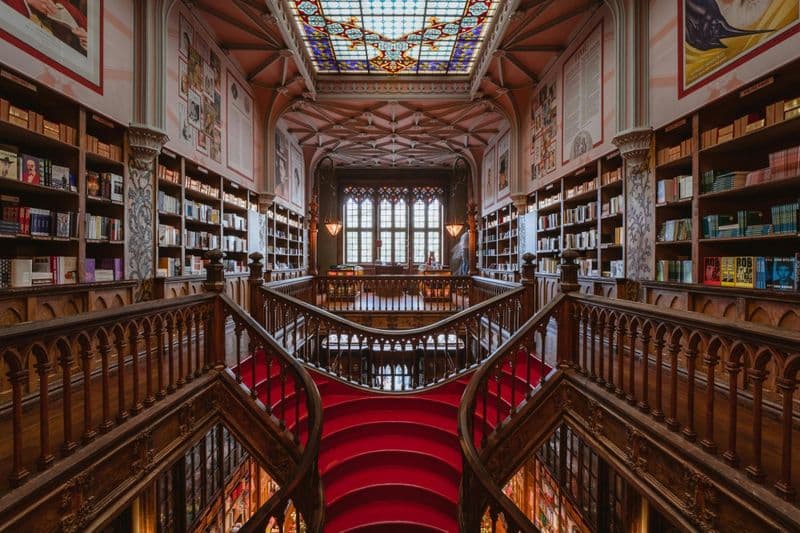 Billet Billet d'entrée argent pour la librairie Livraria Lello à Porto