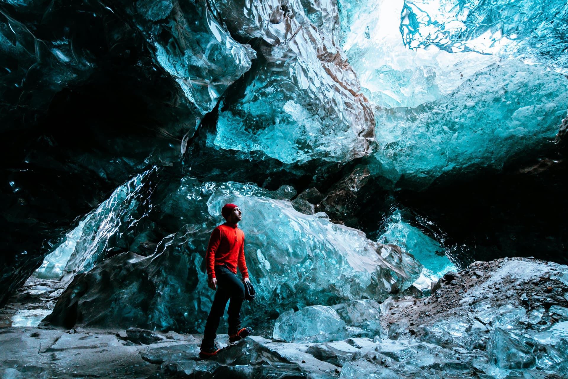 Billet Visite de la grotte de glace de Katla au départ de Vík