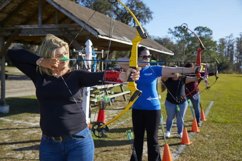 Cours de tir à l'arc en extérieur à Orlando
