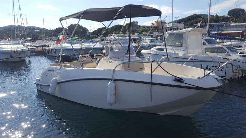 Location de bateau - Quicksilver Activ 535 Open (Motorboat)