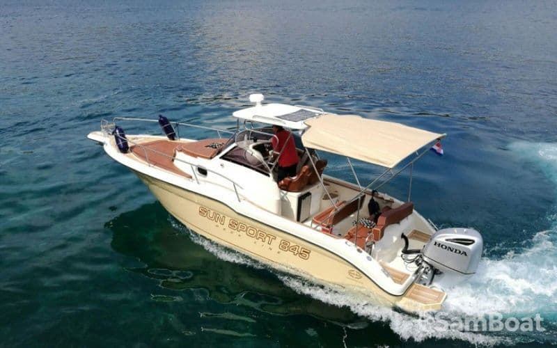 Billet Location de bateau - Inmark-Marine Sun Sport 845 (Motorboat)