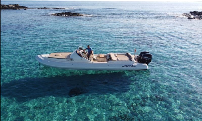 Location de bateau - Scanner Envi 960 (Semi-rigid)