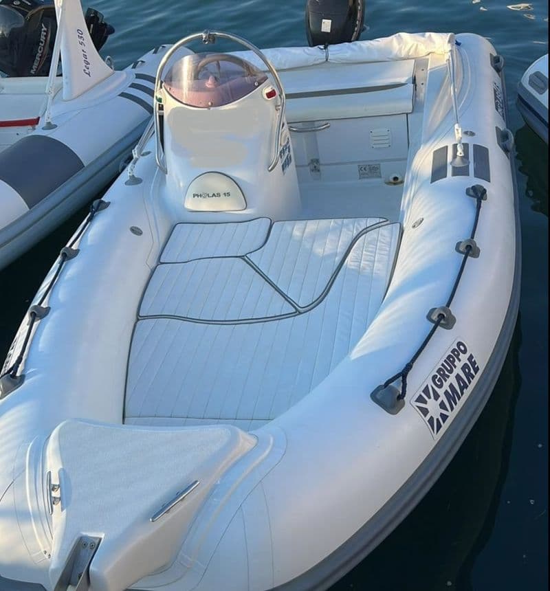 Billet Location de bateau - Gruppo-Mare Phoilas 15 (Semi-rigid)