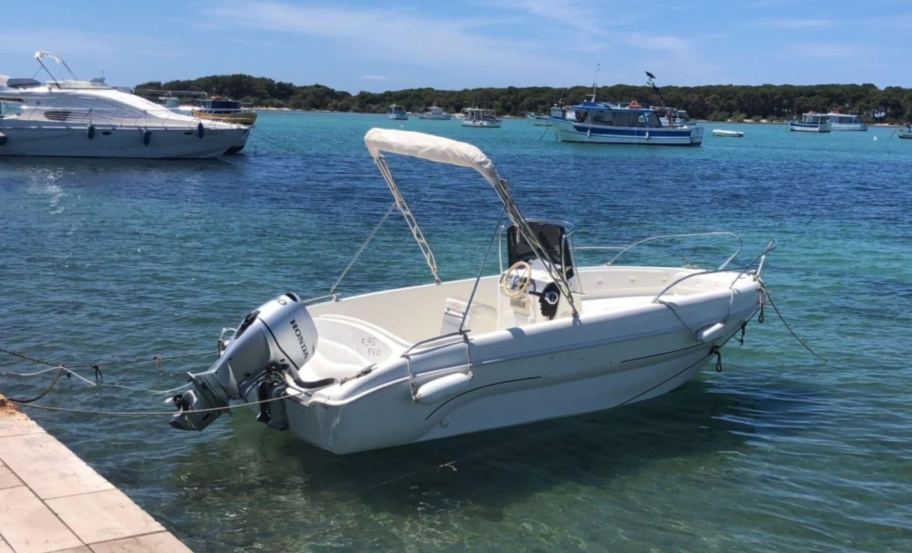 Location de bateau - Mingolla Brava 18 (Motorboat)