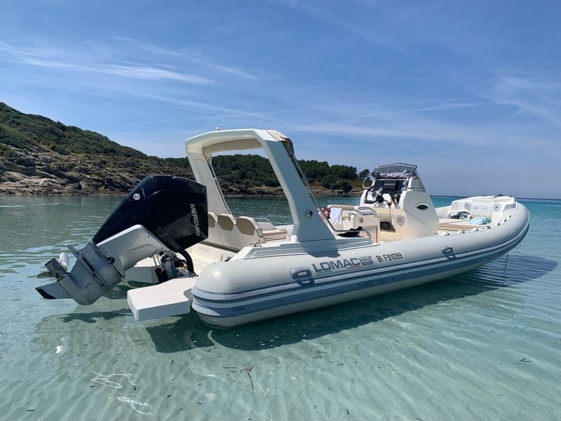 Billet Location de bateau - Lomac 850 IN (Semi-rigid)