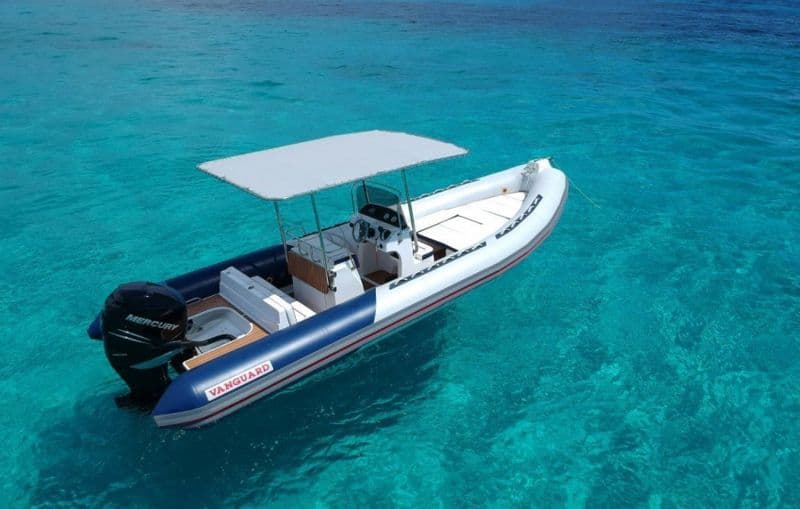 Billet Location de bateau - Vanguard 760 Family  (Semi-rigid)