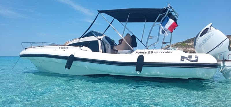Billet Location de bateau - Nuova Jolly Prince 28 Sport Cabine (Semi-rigid)