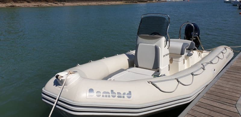 Bombard Sunrider 650 Gris (Semi-rigid)