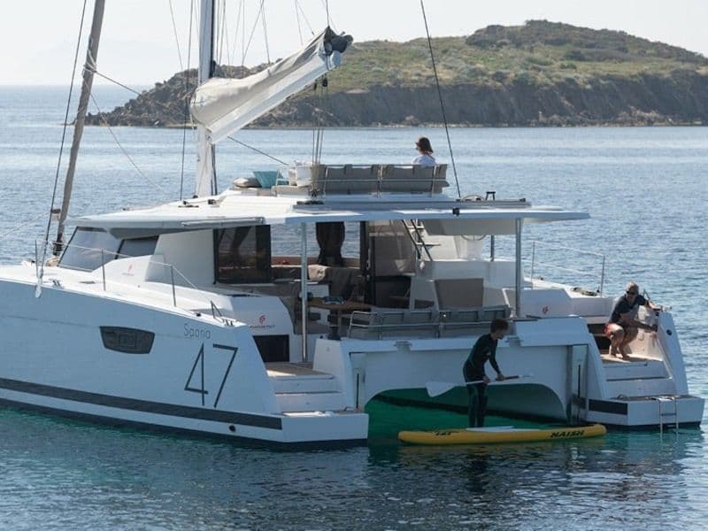 Billet Location de bateau - Fountaine Pajot Saona 47 (Multihull)