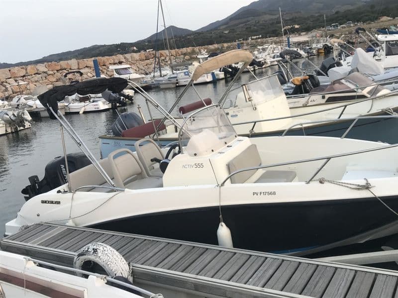 Billet Location de bateau - Quicksilver Activ 555 Open (Motorboat)