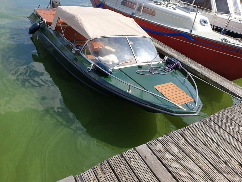 Billet VEB Müggel-Spree LOTOS I (Motorboat)