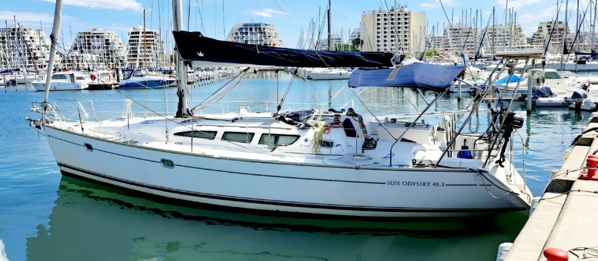 Billet Location de bateau - Jeanneau Sun Odyssey 40.3 (Sailboat)