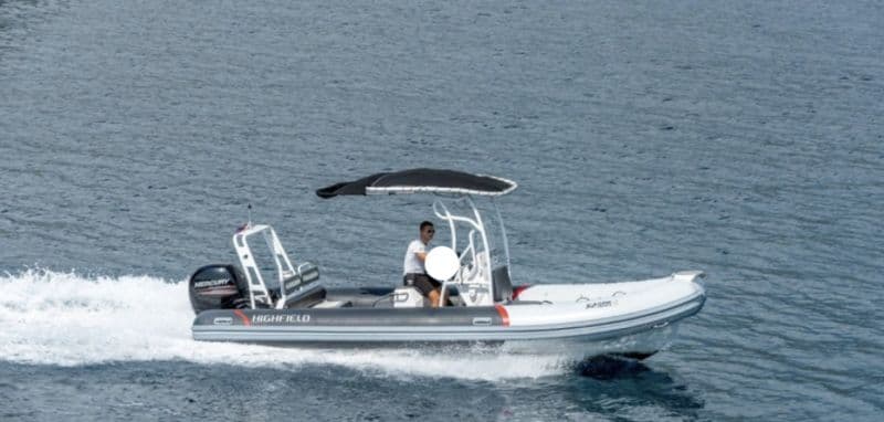 Billet Location de bateau - Highfield Sport 650 (Semi-rigid)
